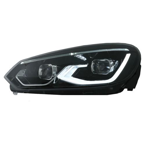 VW Golf 6 (2008-2012)  Golf 8 Style Led Headlamp Assy  , , , 