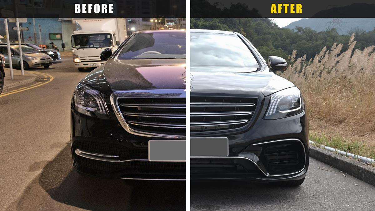  Mercedes  S Class  W222 LCI    ( 2017-2020) S63 AMG style Body Kit , , , 