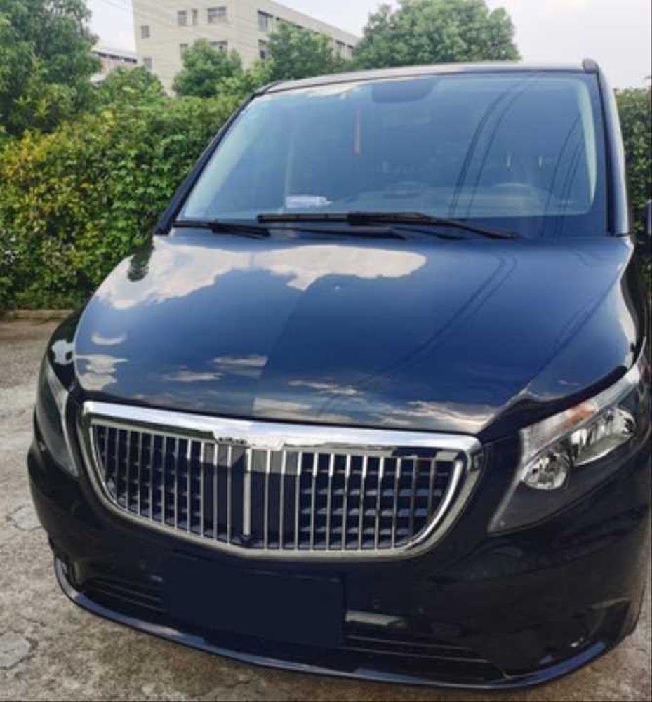 Mercedes Vito Maybach Style Grille for Original Bumper W/O ACC support , , , 