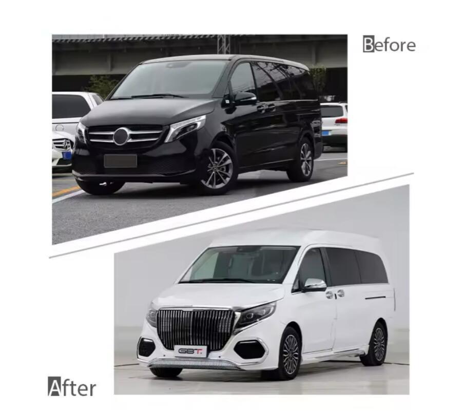 Mercedes Vito V Class (2014-2023) 2024 GLS650 Style Body Kit , , , 